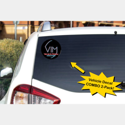 Two Pack VIM Decal 4" Thumbnail